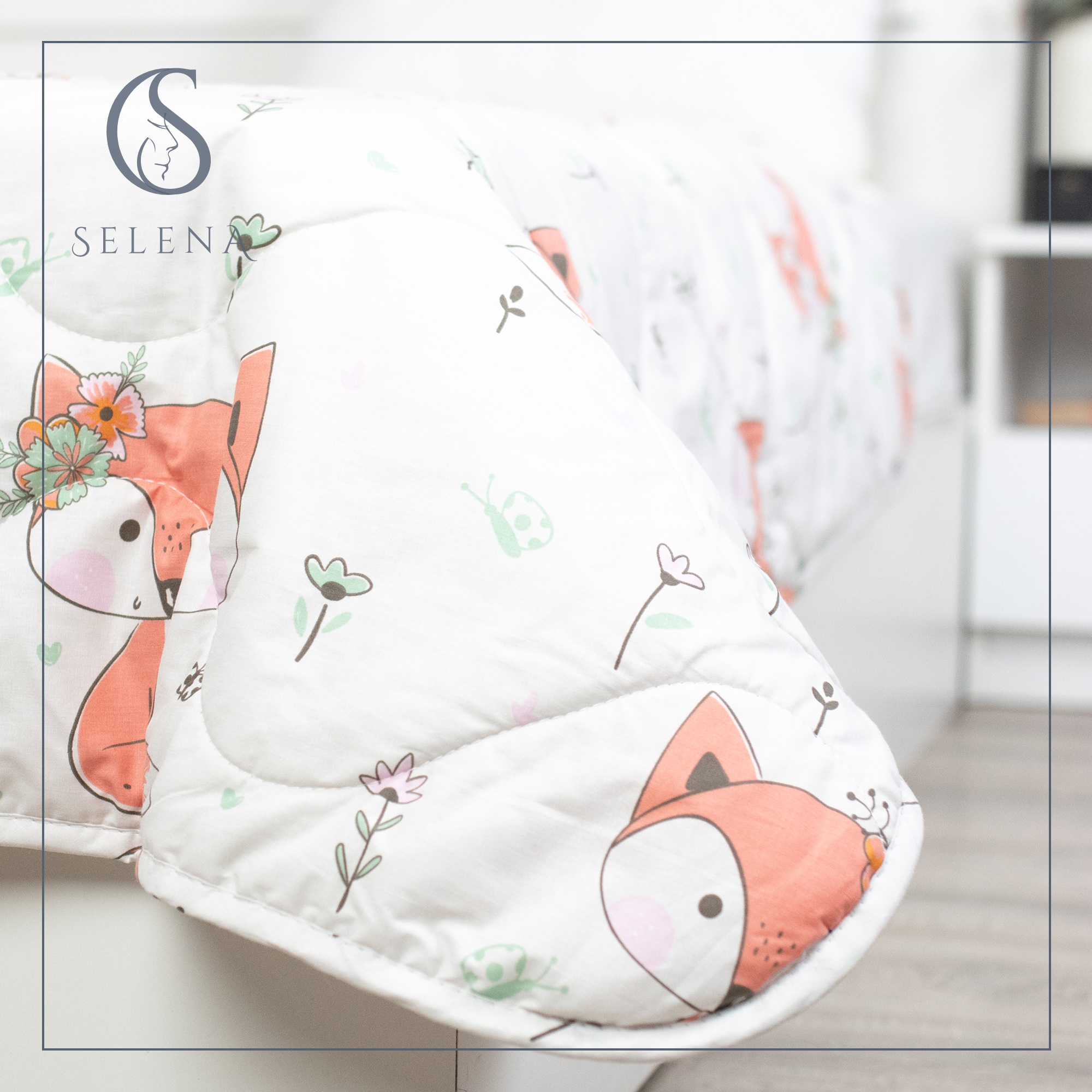 Одеяло SELENA Кэт 110 x 140 см хлопок - фото 6