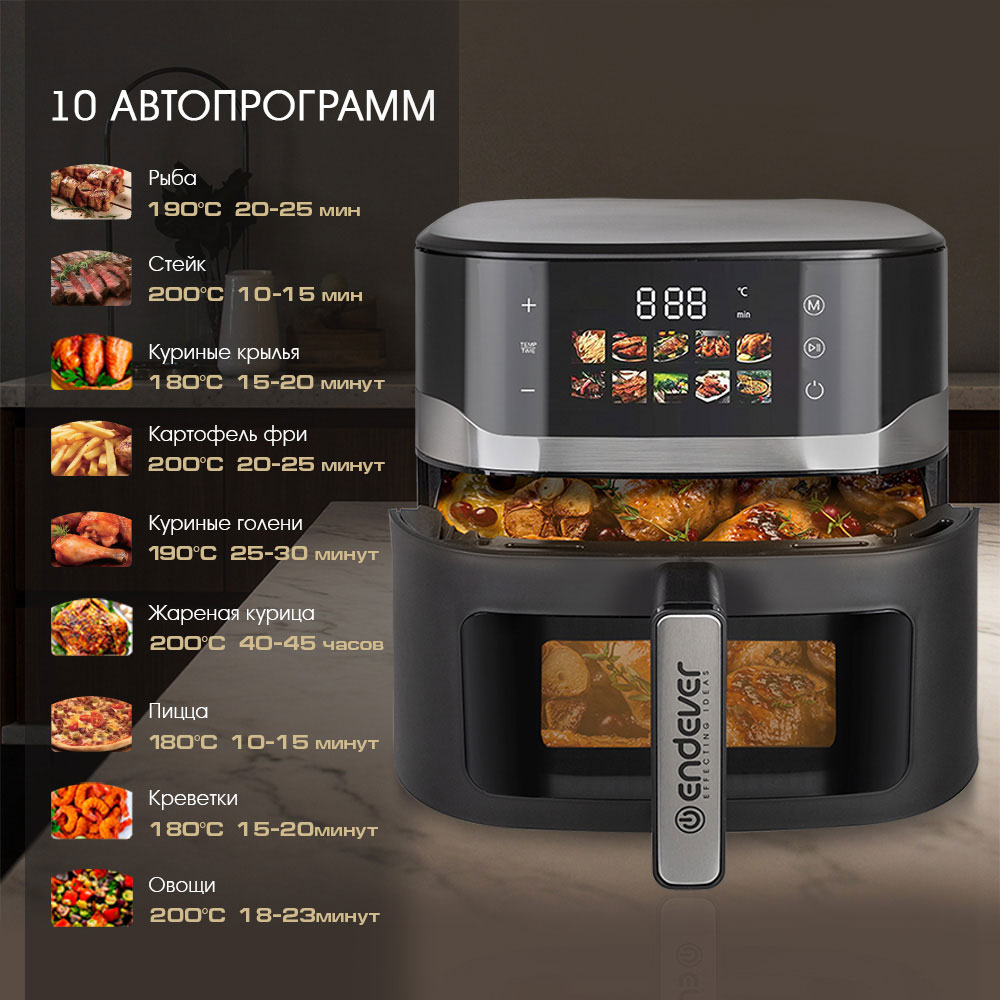 Аэрогриль ENDEVER Skyline AF-132 - фото 3