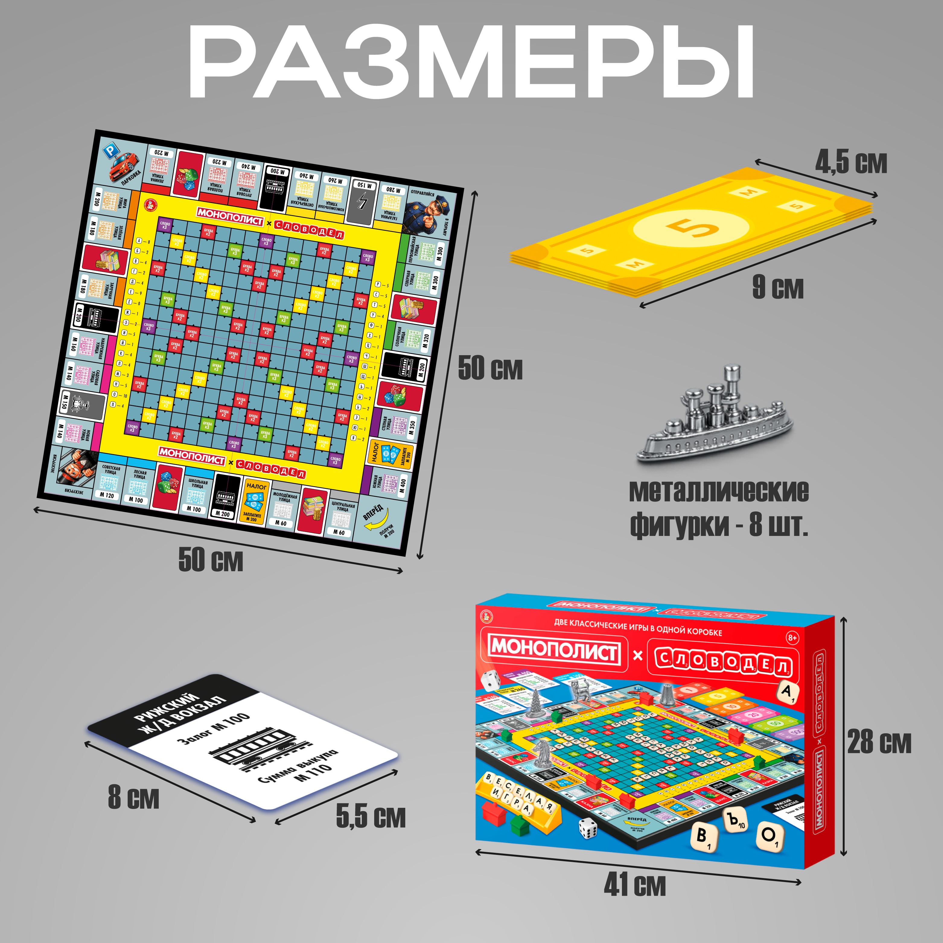 Настольная игра Десятое королевство Монополия Словодел - фото 4