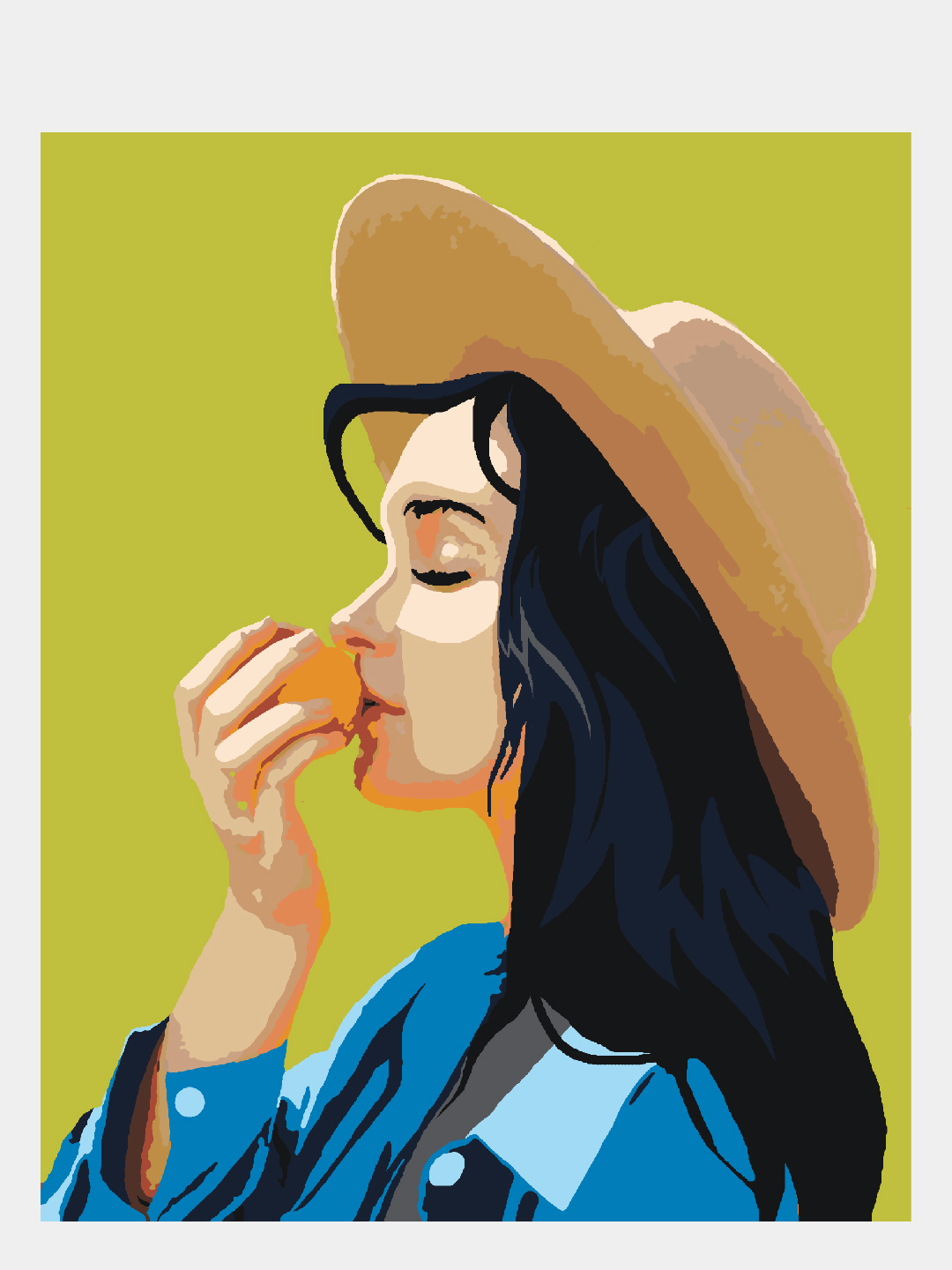 Картина по номерам Selfica Ароматный фрукт - фото 1