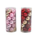 Набор ёлочных шаров ё 3см 24шт в ассортименте