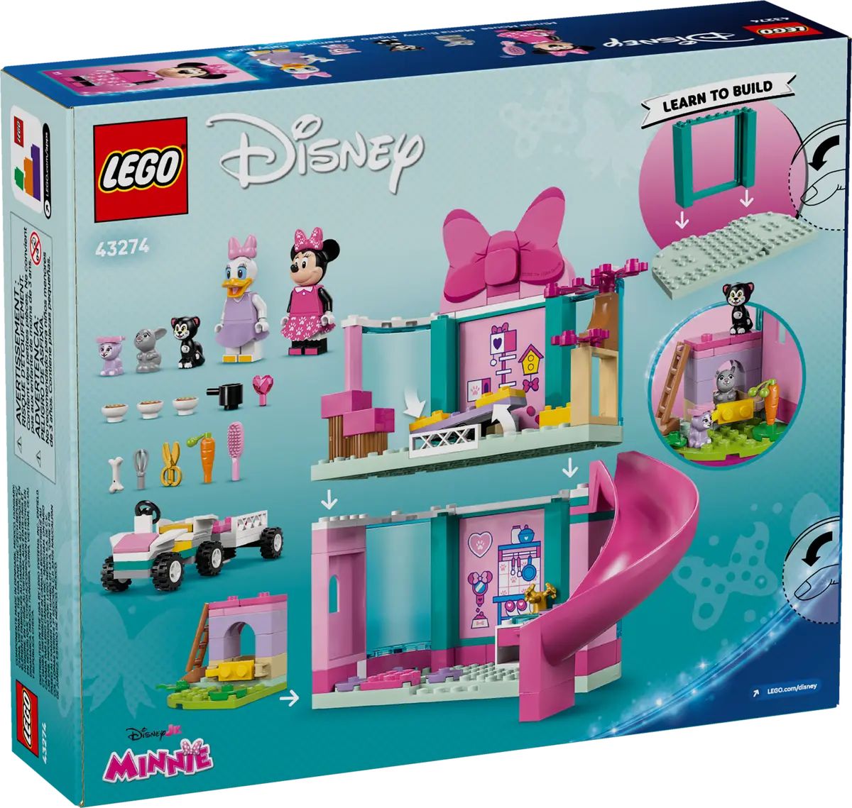 Конструктор LEGO Disney Отель для домашних животных 161 дет. - фото 6
