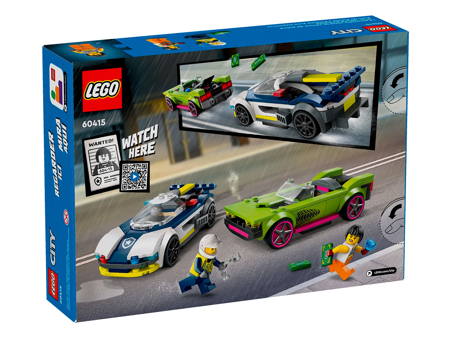 Конструктор LEGO City Полицейская погоня 213 дет. - фото 6