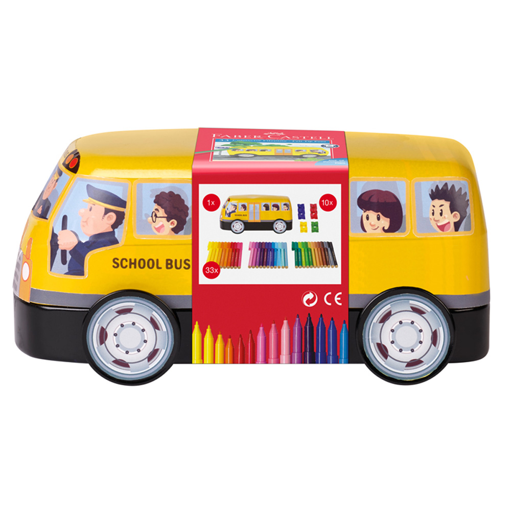 Набор для рисования Faber Castell Connector School Bus - фото 2