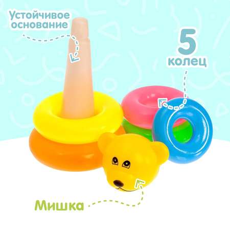 Игрушка Sima-Land пирамидка