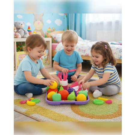 Игрушка Palau Toys Продукты и посуда 21 предм.