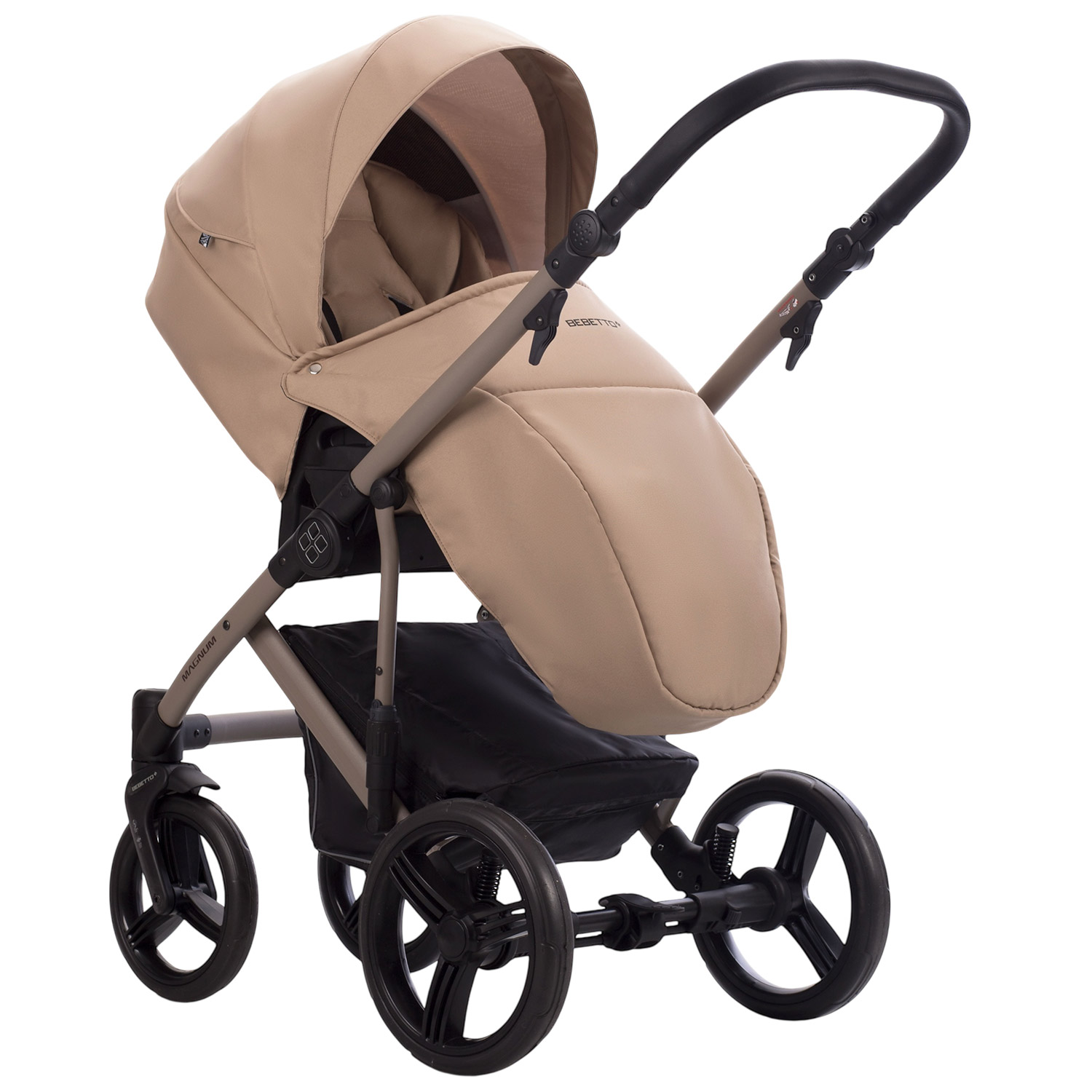 Коляска 2в1 Bebetto Magnum Light 01 - фото 5