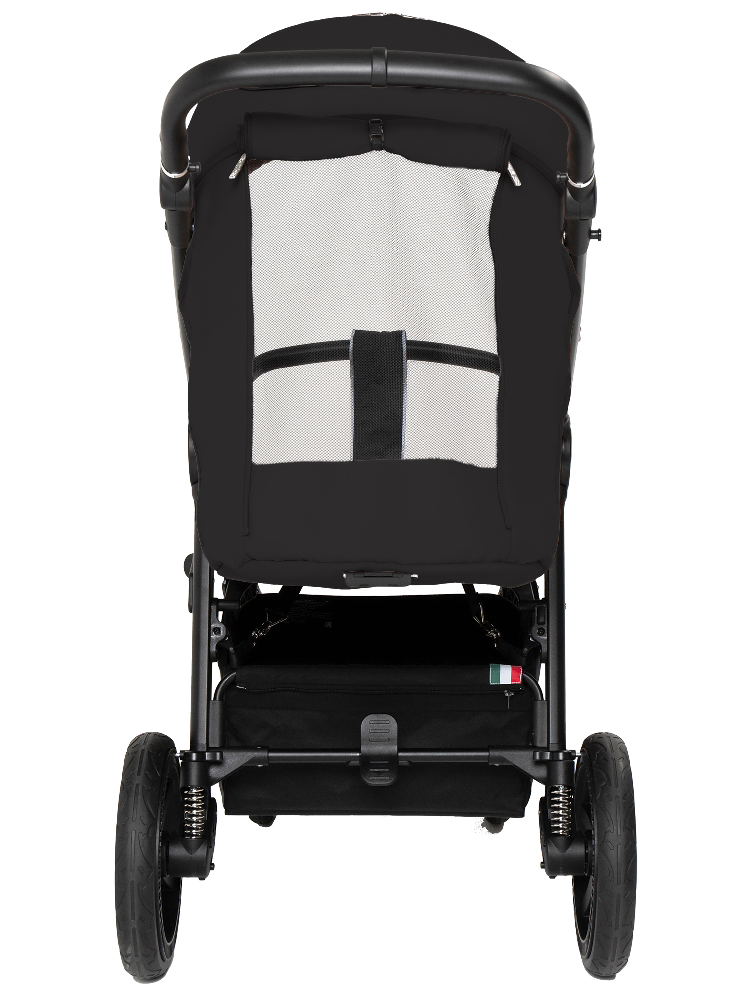 Коляска прогулочная Sweet Baby Contente Plus Basic Black черный - фото 16