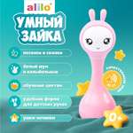 Игрушка развивающая alilo Умный зайка R1 музыкальная Розовый 60908
