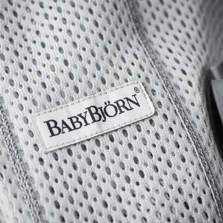 Рюкзак-переноска BabyBjorn One Mesh Серебряный