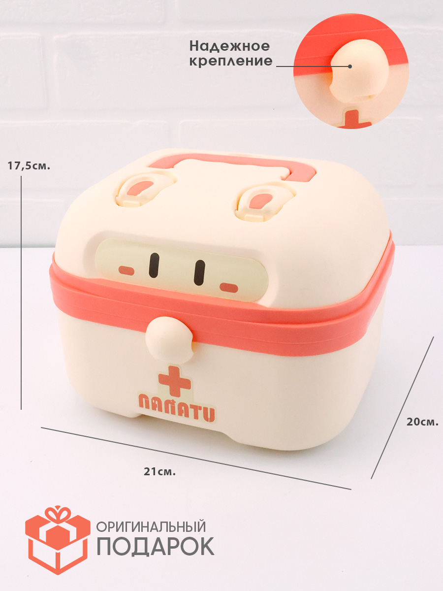 Игрушка TIPTOPOLIS Доктор Набор розовый 13 предм. - фото 6