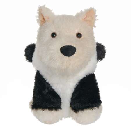 Мягкая игрушка Abtoys Модные питомцы Собачка в костюме Панды 20см