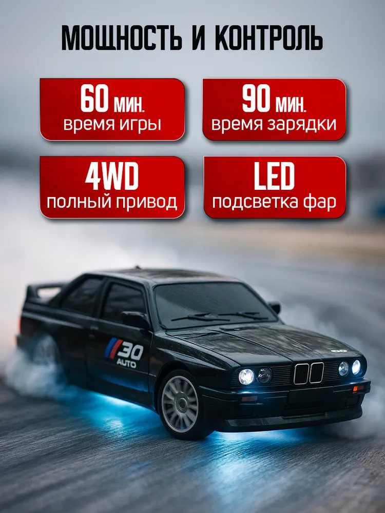 Автомобиль РУ NEEDCARS BMW 1:24 - фото 2