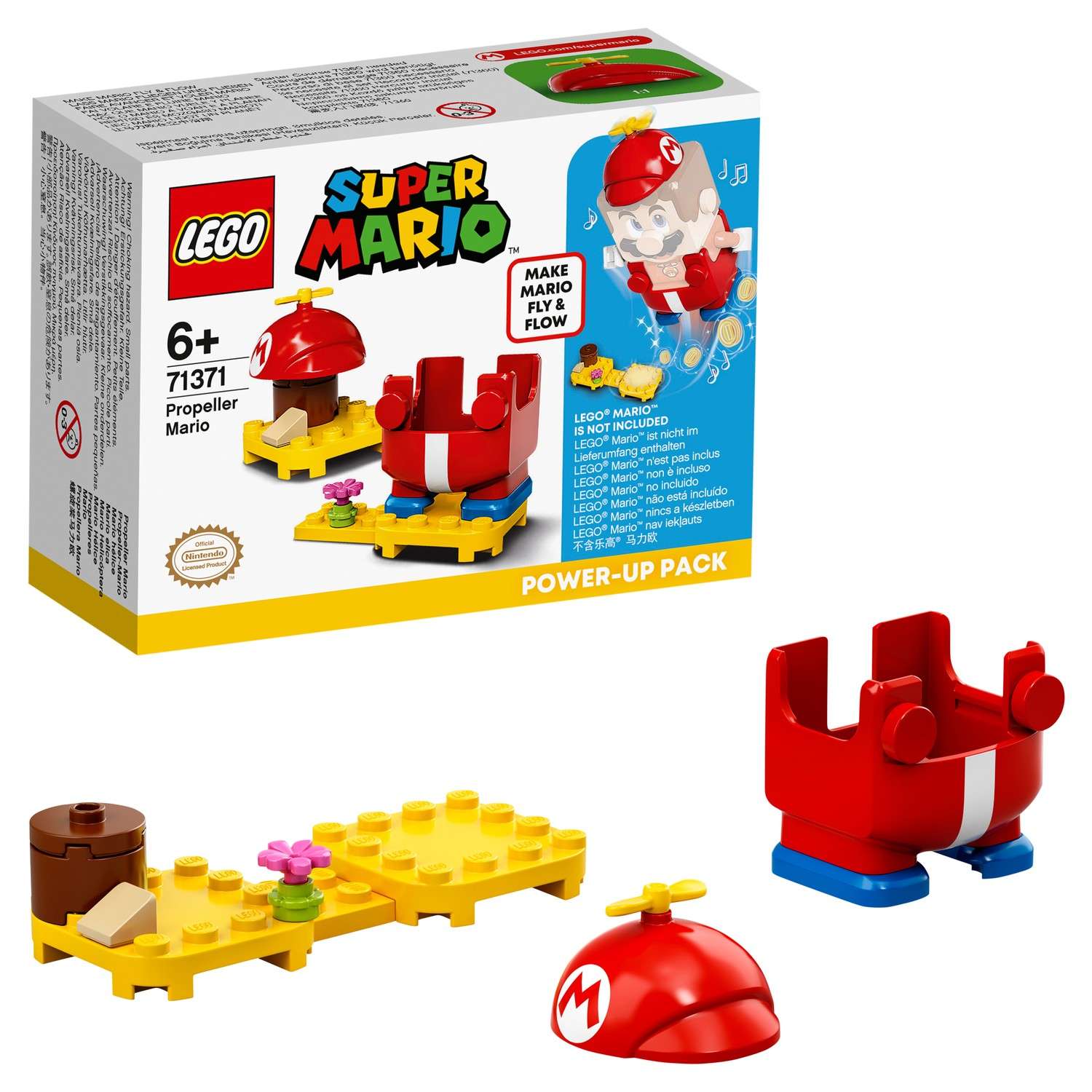 Конструктор LEGO Super Mario Марио-вертолет - фото 1