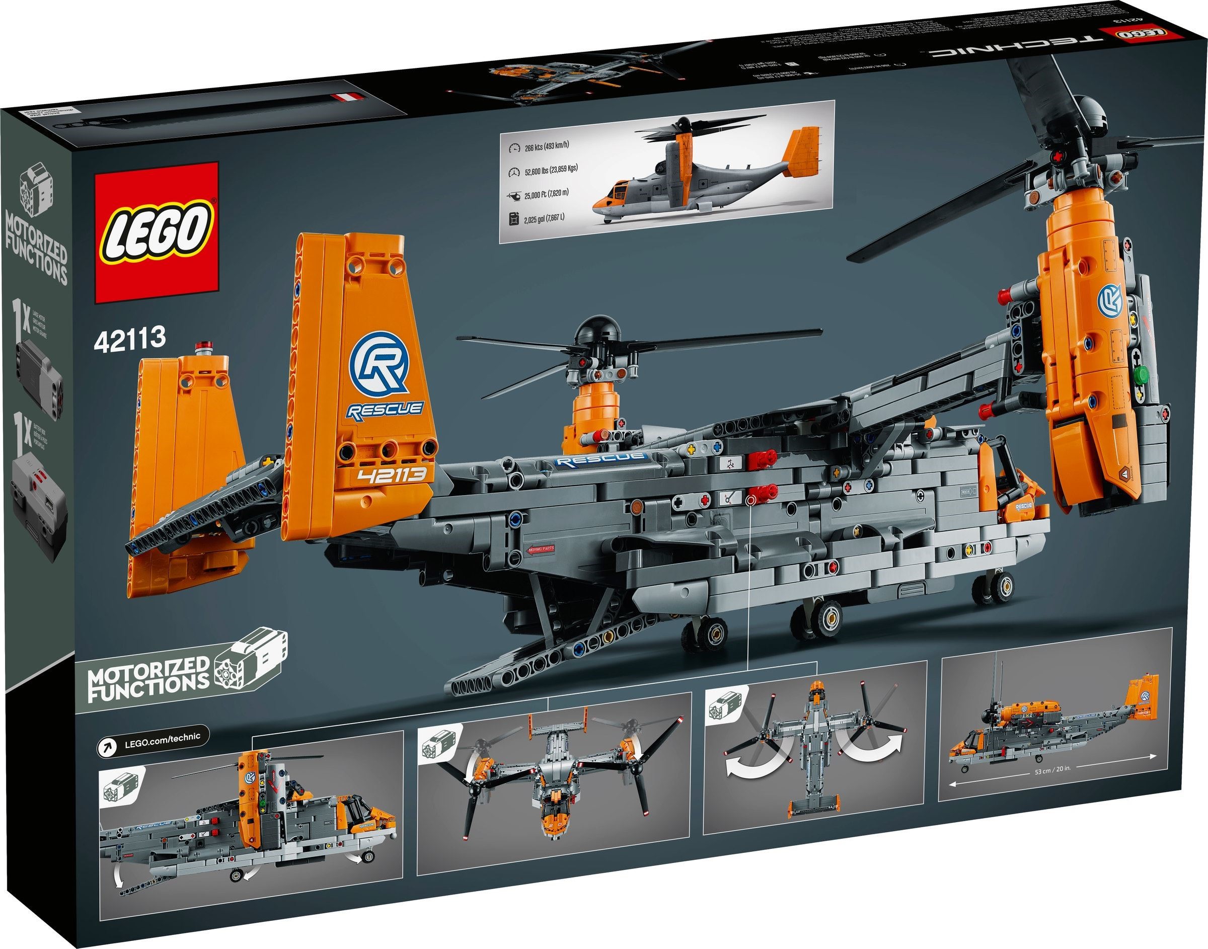 Конструктор LEGO Technic 42113 1636 дет. - фото 16