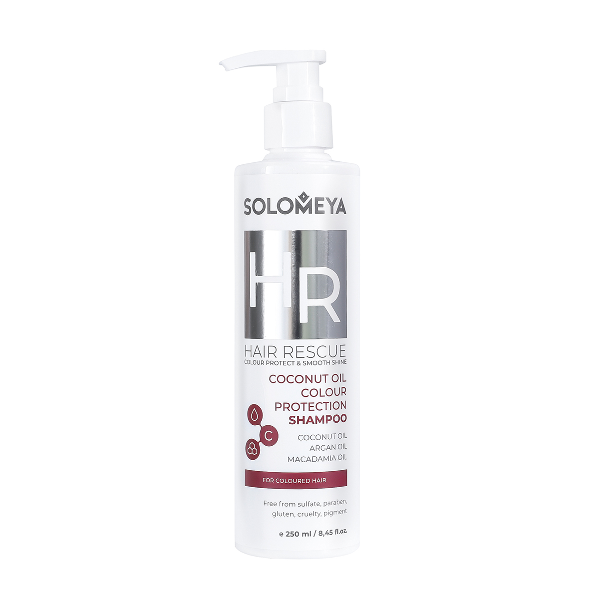 Шампунь SOLOMEYA CoconutProtection Shampoo 250 мл - фото 2