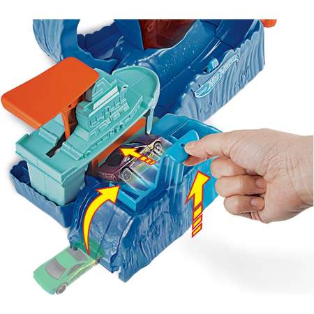 Трек Hot Wheels Ледяная акула с пусковой установкой