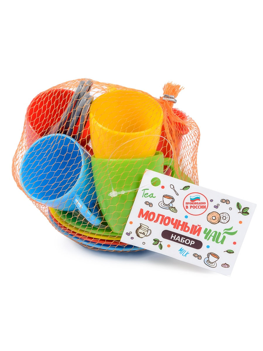 Игрушка Green Plast посуда 13 предм. - фото 4