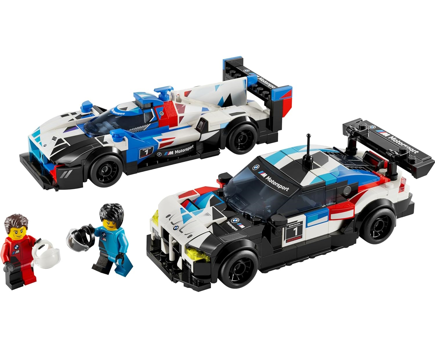 Конструктор LEGO Speed Champions BMW M4 GT3/Hybrid V8 676 дет. - фото 2