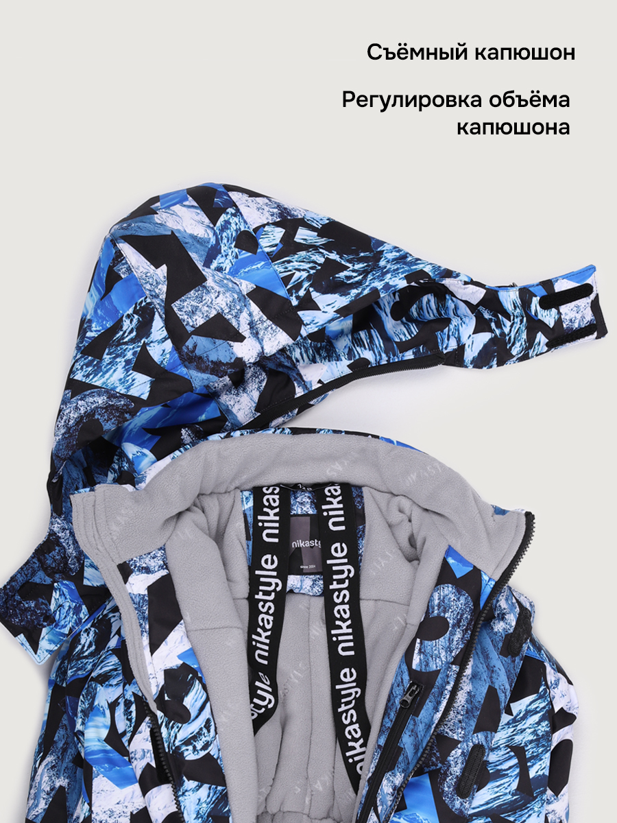 Комбинезон NIKASTYLE 8з1926 индиго/черный - фото 7