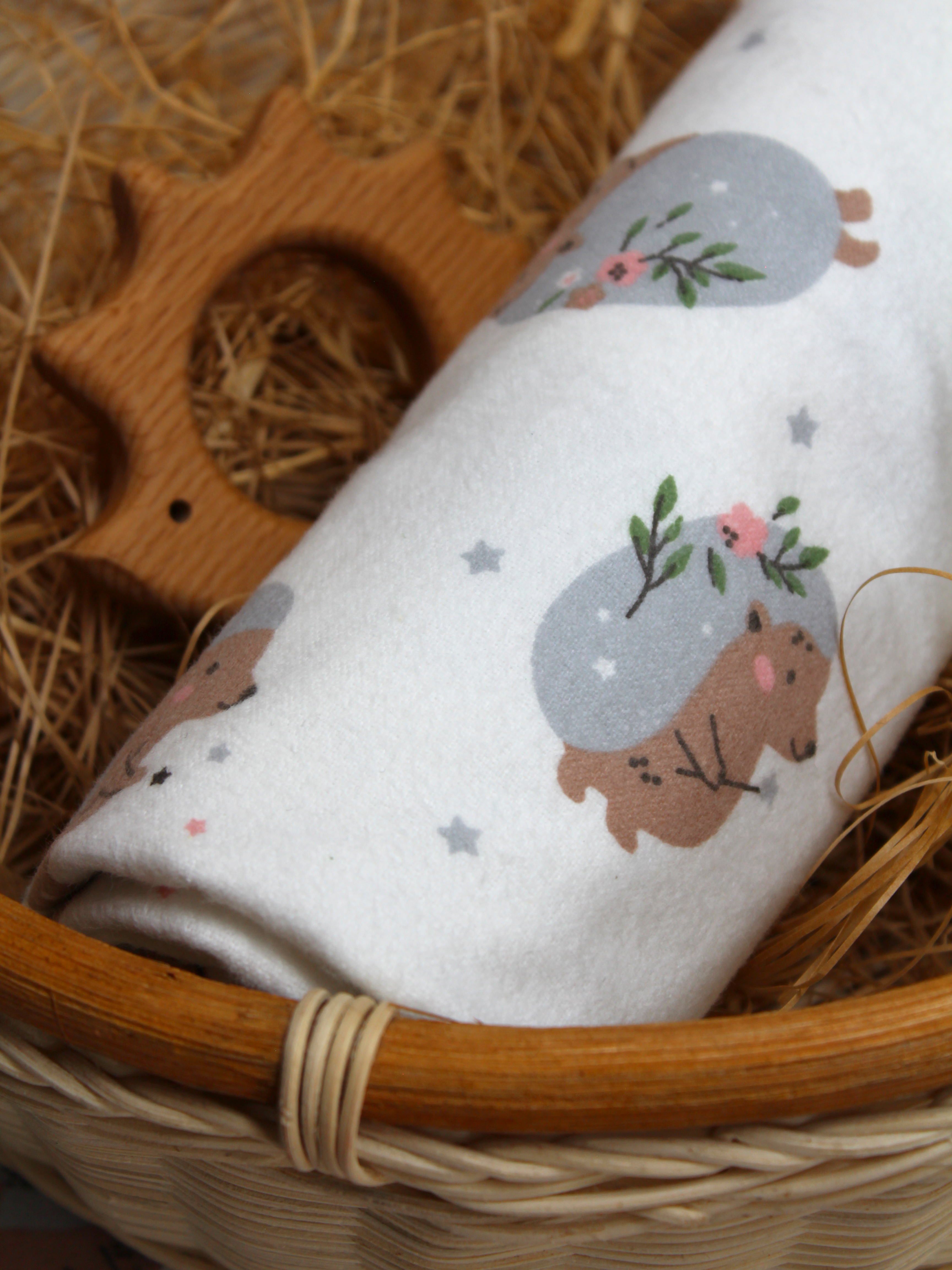 Пелёнка RinaAmari фланель 130x90 см - фото 14