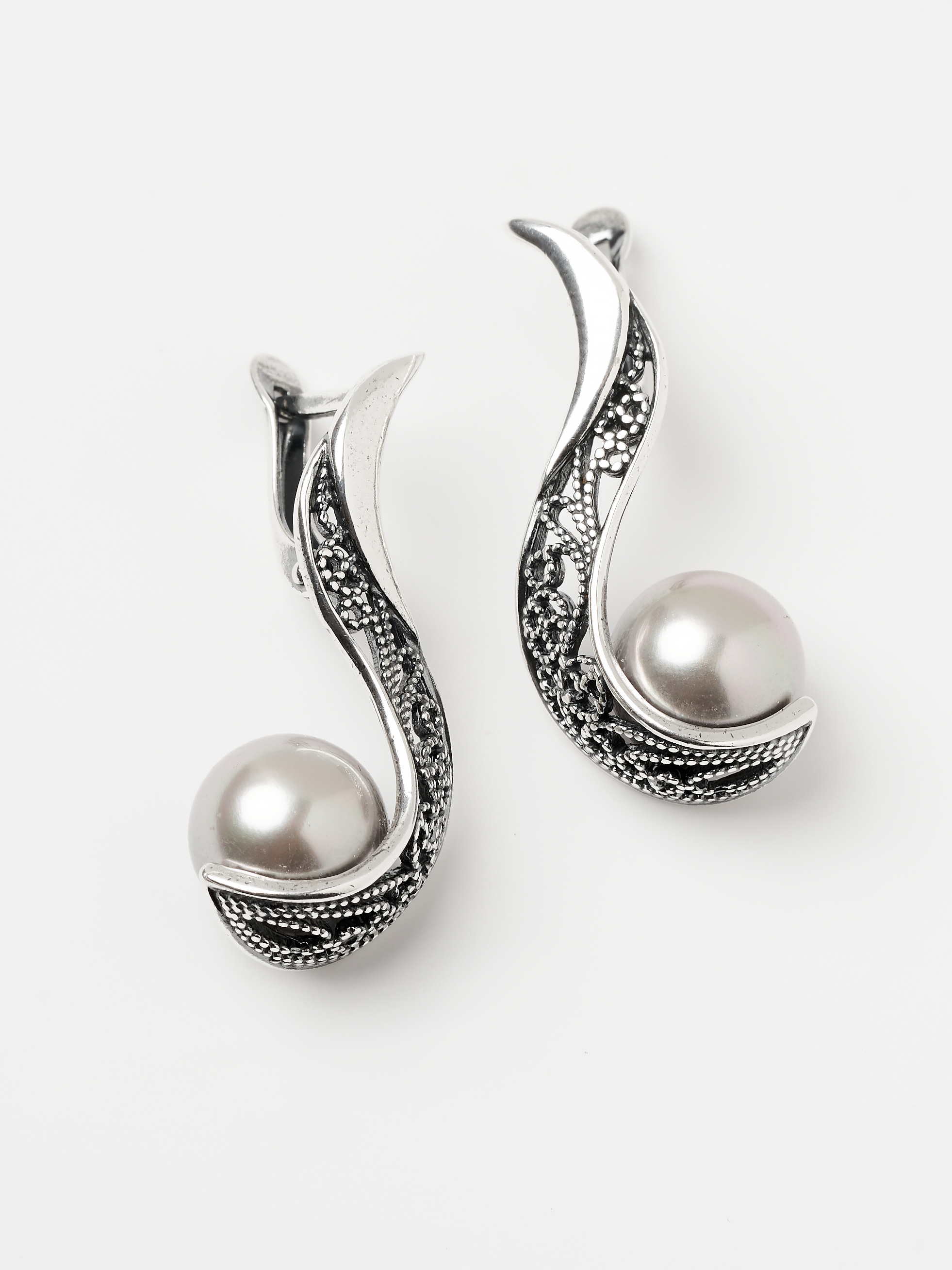 Серьги Shine and Beauty 34611618Кс - фото 1