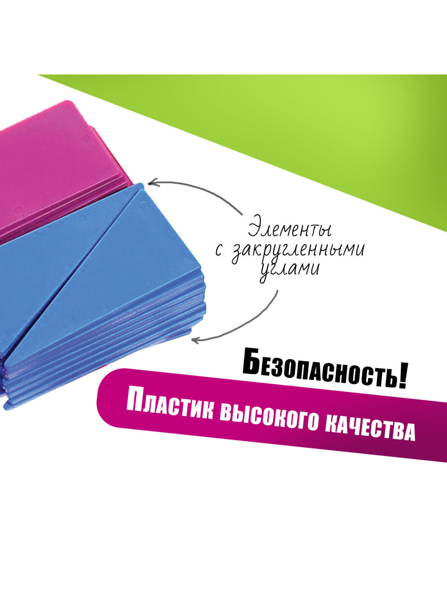 Набор Юнландия Легкий счет цифры и счетные материалы 132 элемента пенал - фото 3