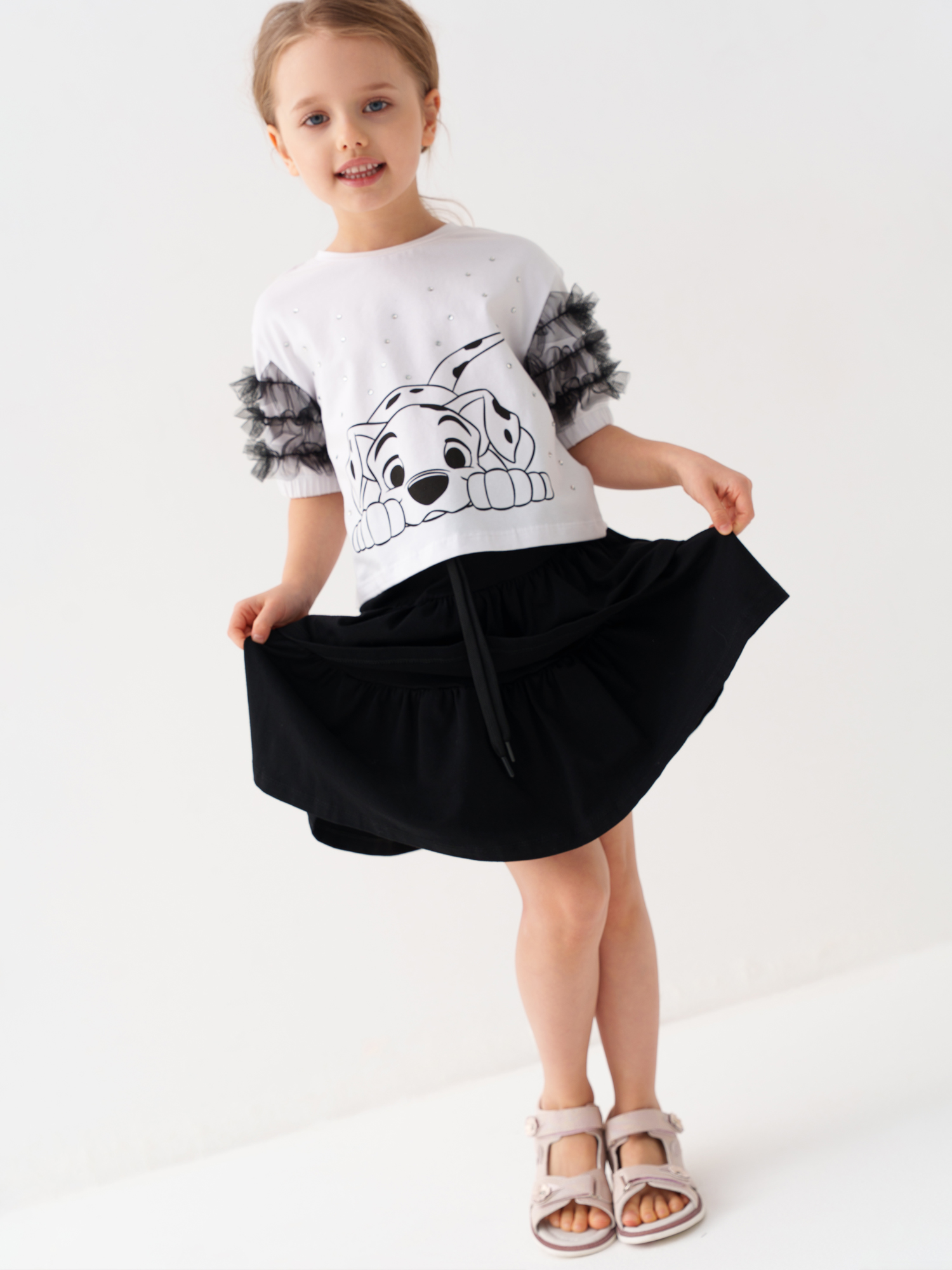 Футболка и юбка PlayToday 12622024 - фото 2