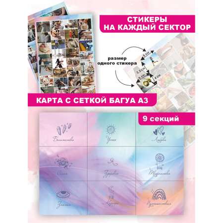 Карта желаний 2025 женская Марусяпуся трекер привычек мандала