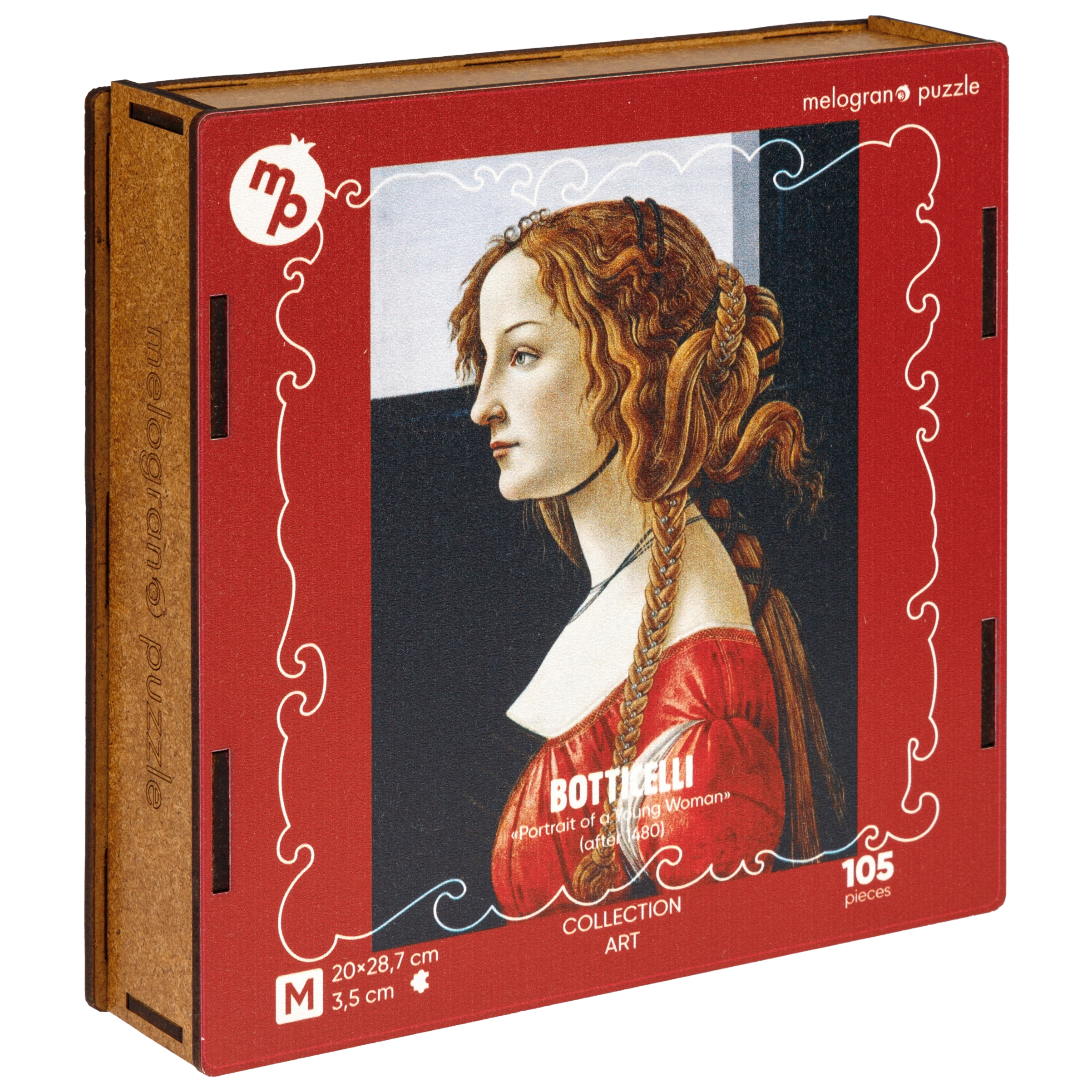 Пазл Melograno puzzle деревянный - фото 6