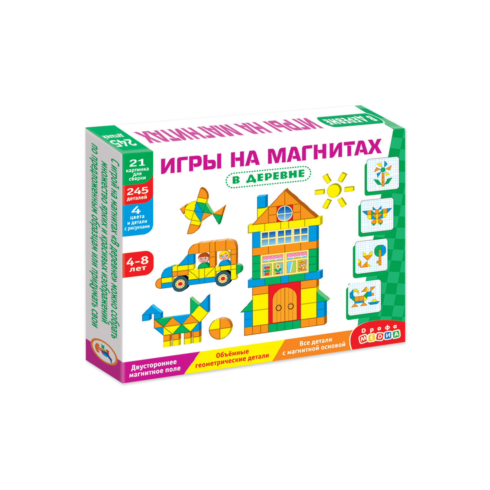 Магнитная мозаика Дрофа-Медиа В деревне - фото 1