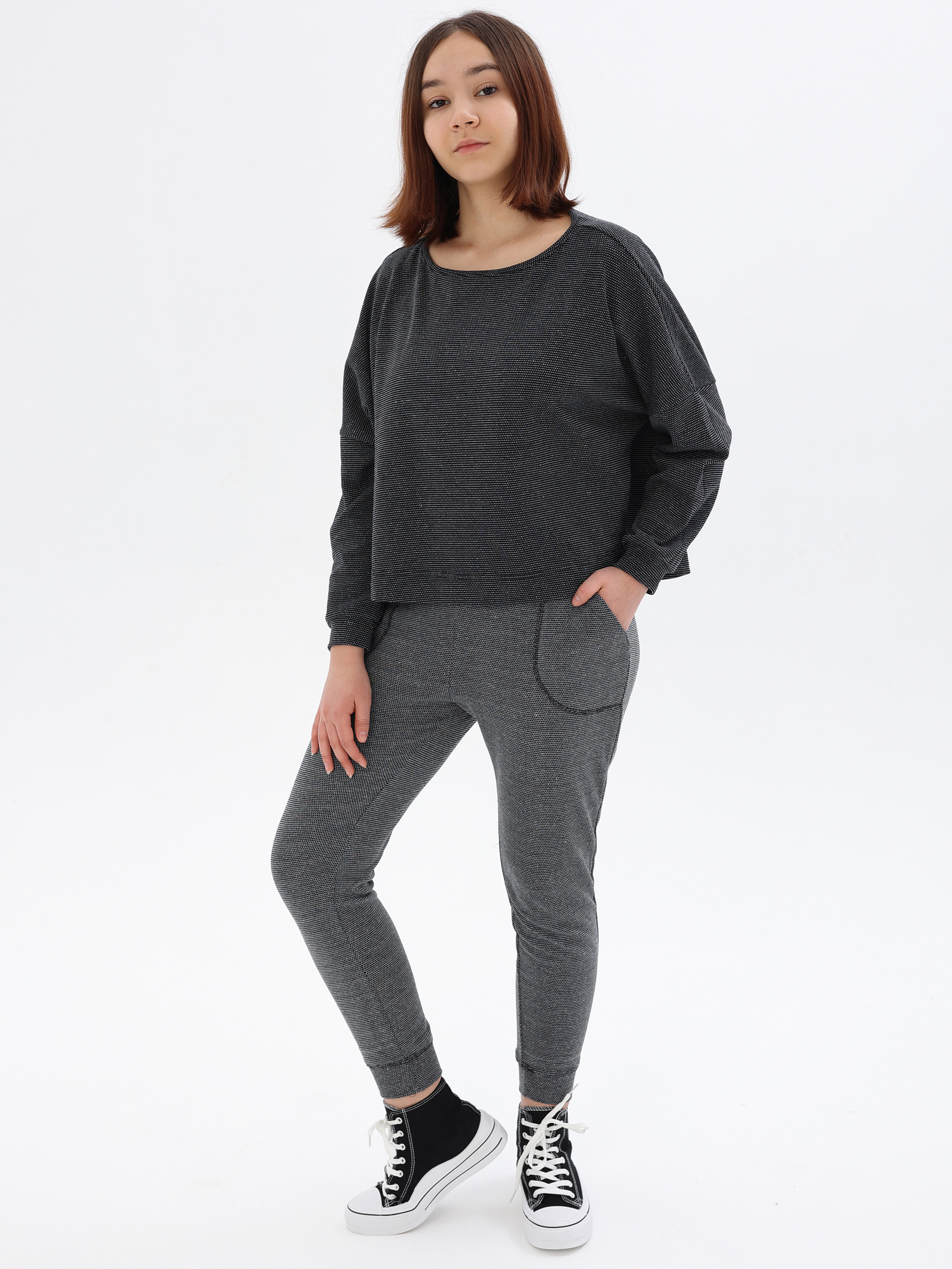 Брюки RobyKris 75-11-23/серый - фото 3