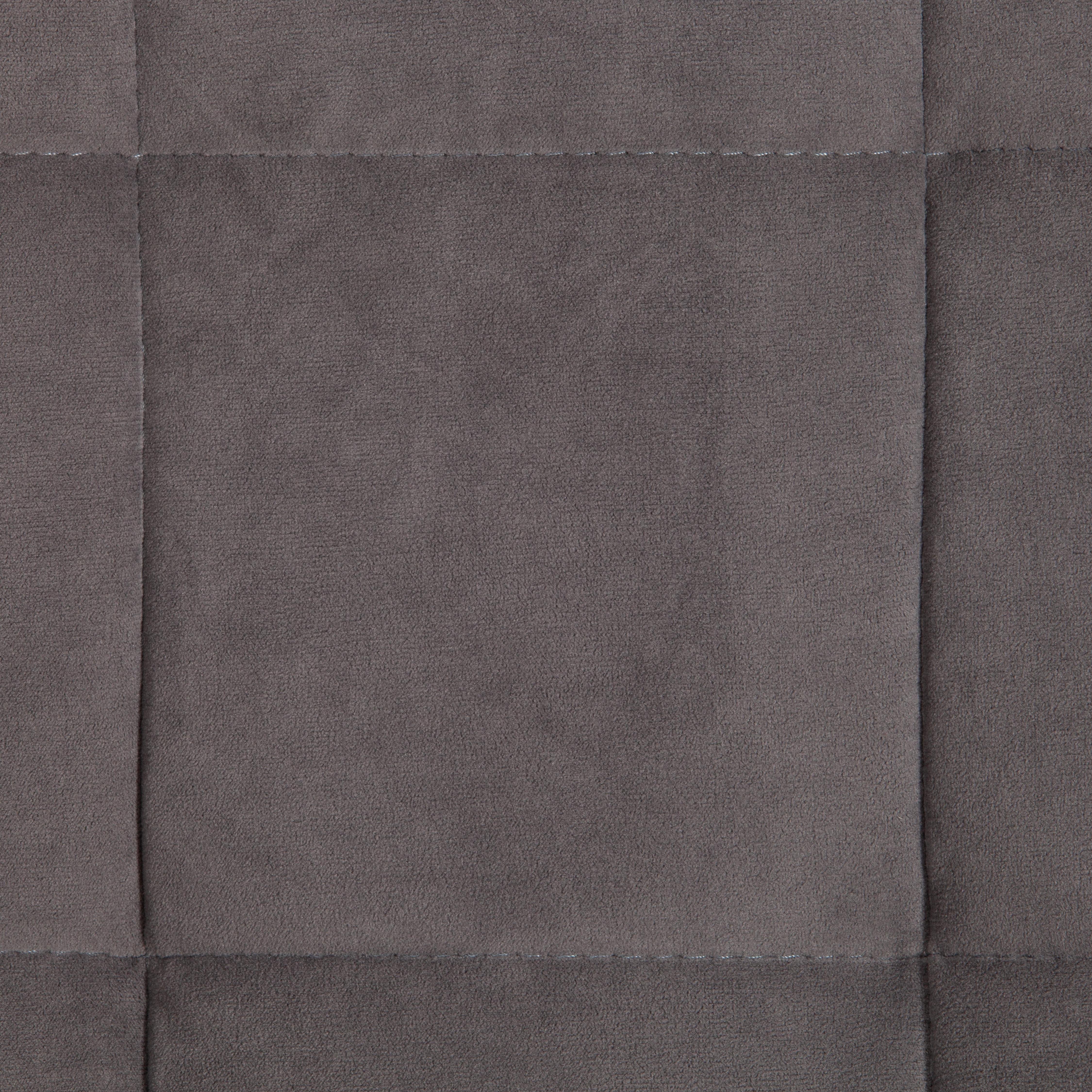 Компьютерное кресло TETCHAIR флок ткань серый - фото 18