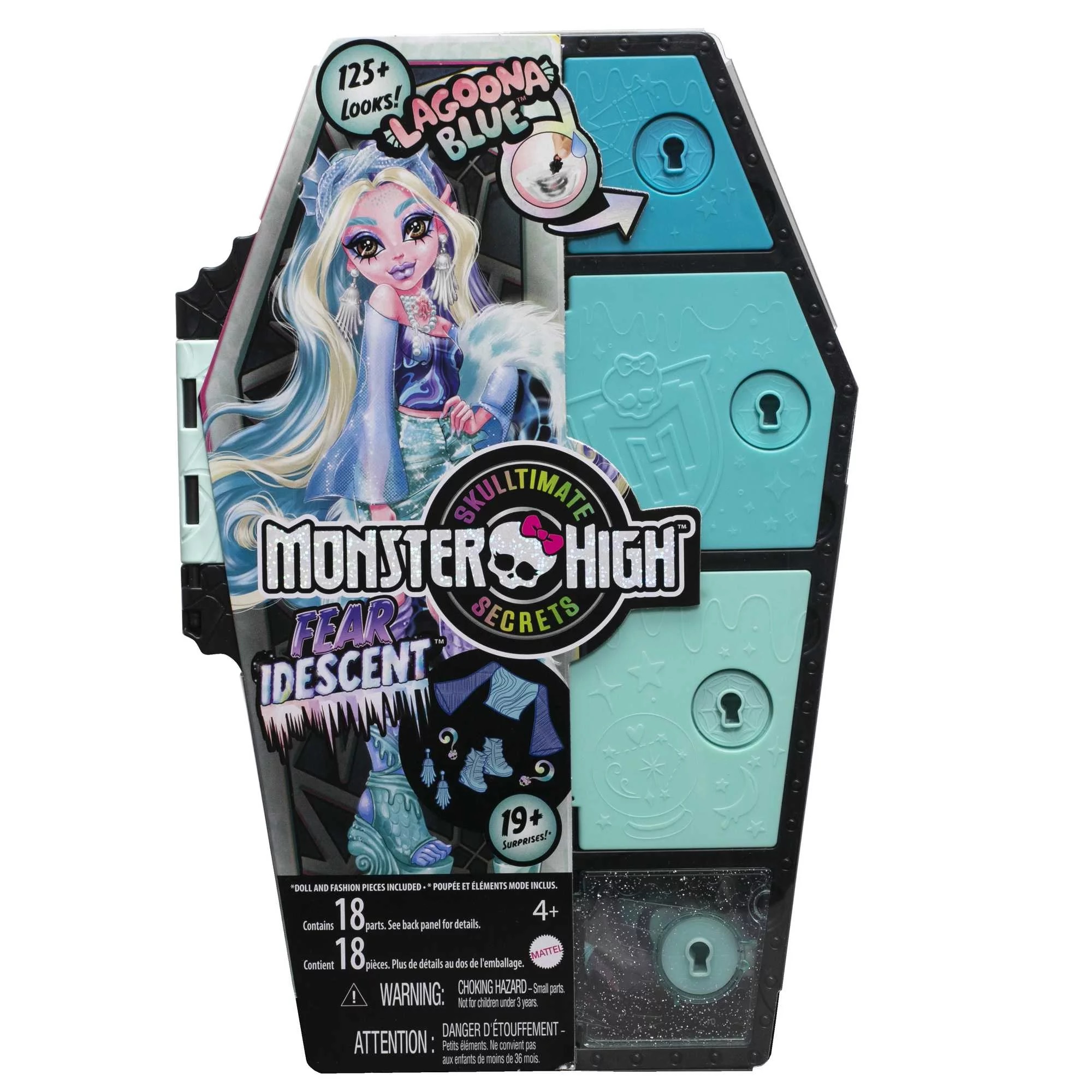 Кукла модельная Monster High Skulltimate Secrets Lagoona HNF77 - фото 7