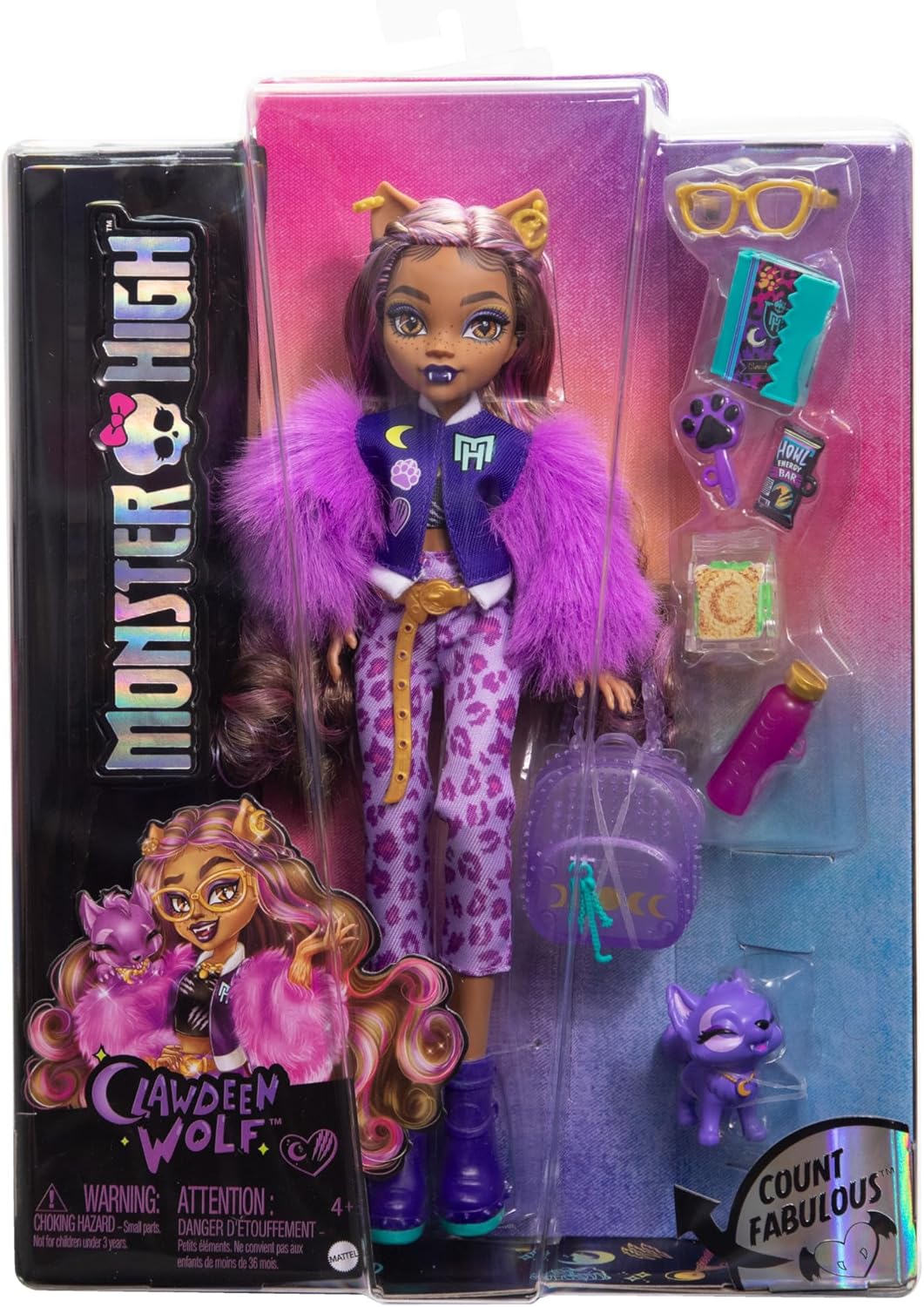 Кукла модельная Monster High Клодин HRP65 - фото 6