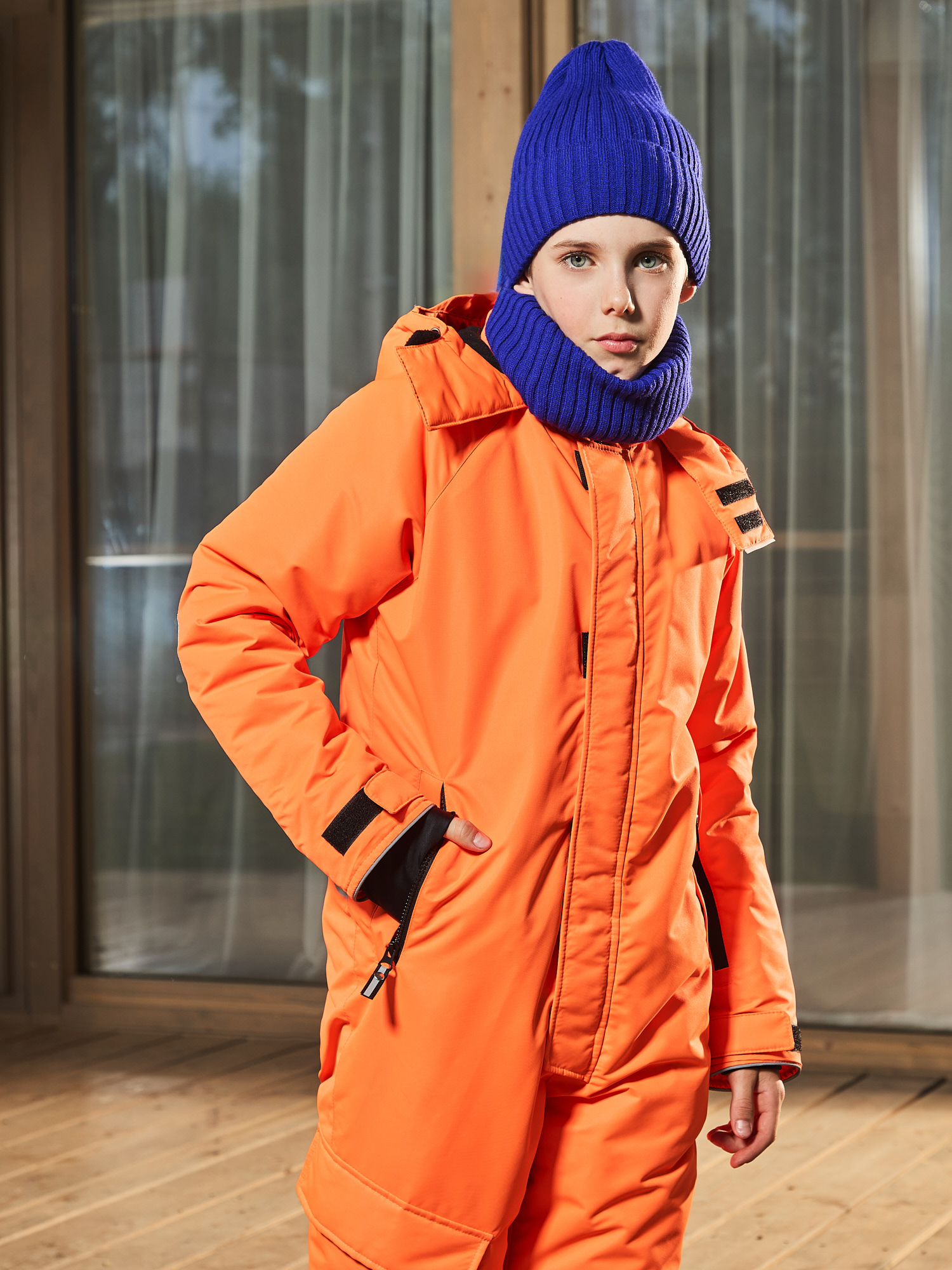 Комбинезон Arctland 860m_оранж_неон - фото 5