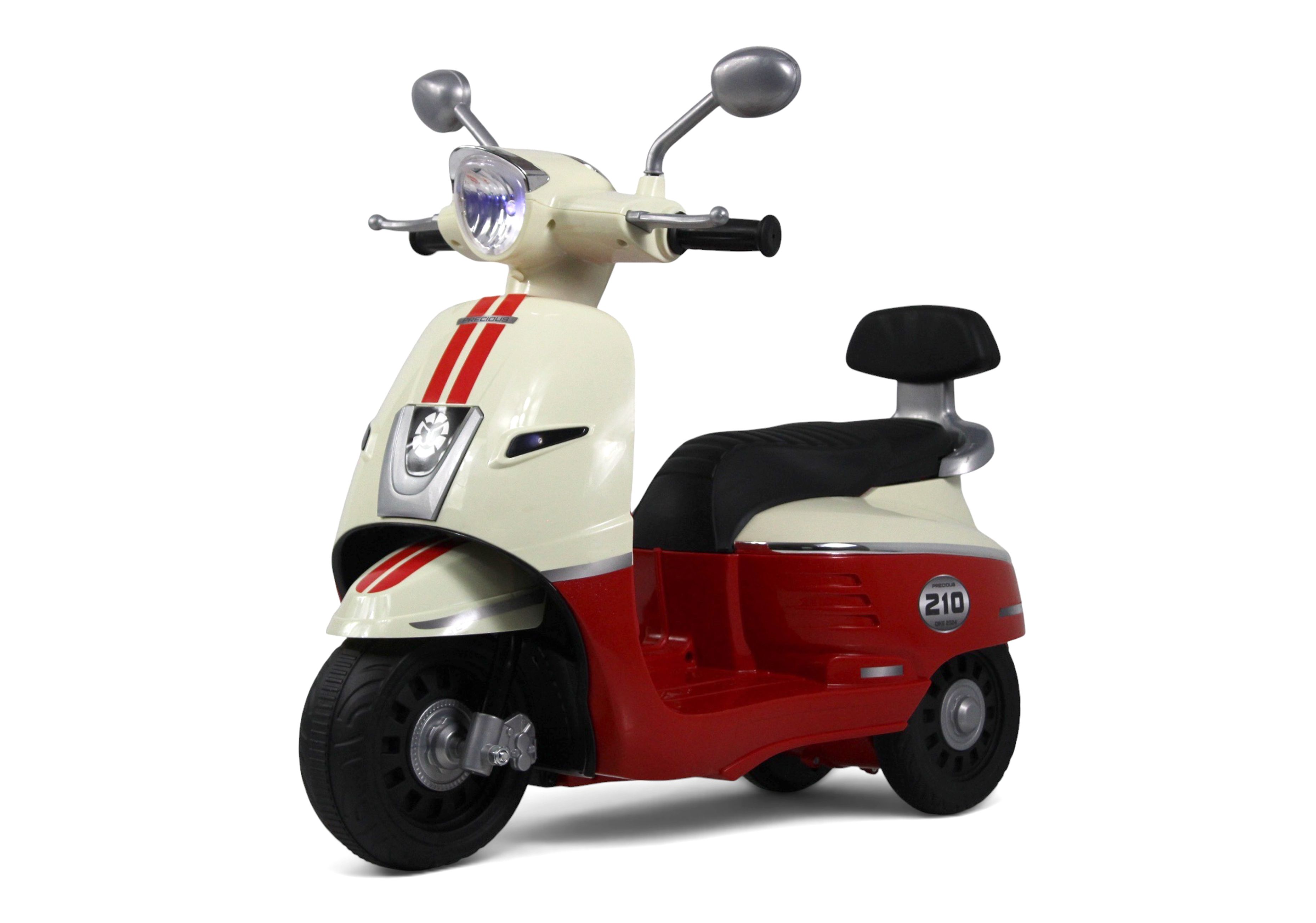 Электромотоцикл RIVERTOYS Z222ZZ-M-RED - фото 4