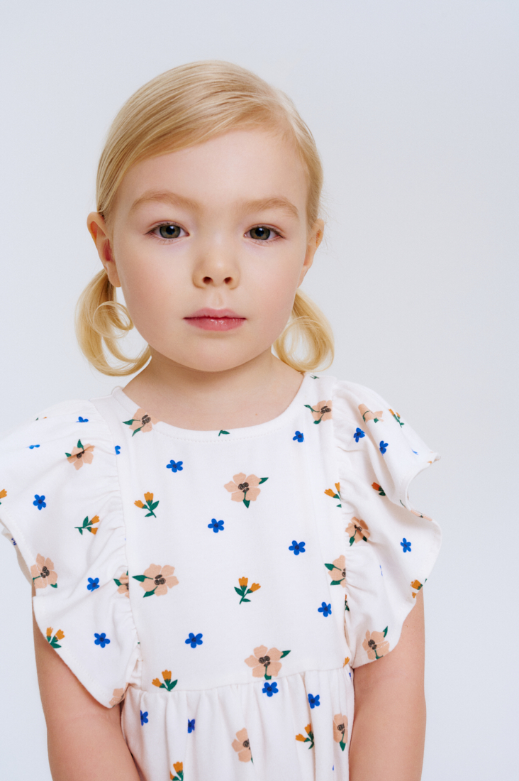 Платье artie Pl-415d/Молочно-бежевый - фото 3