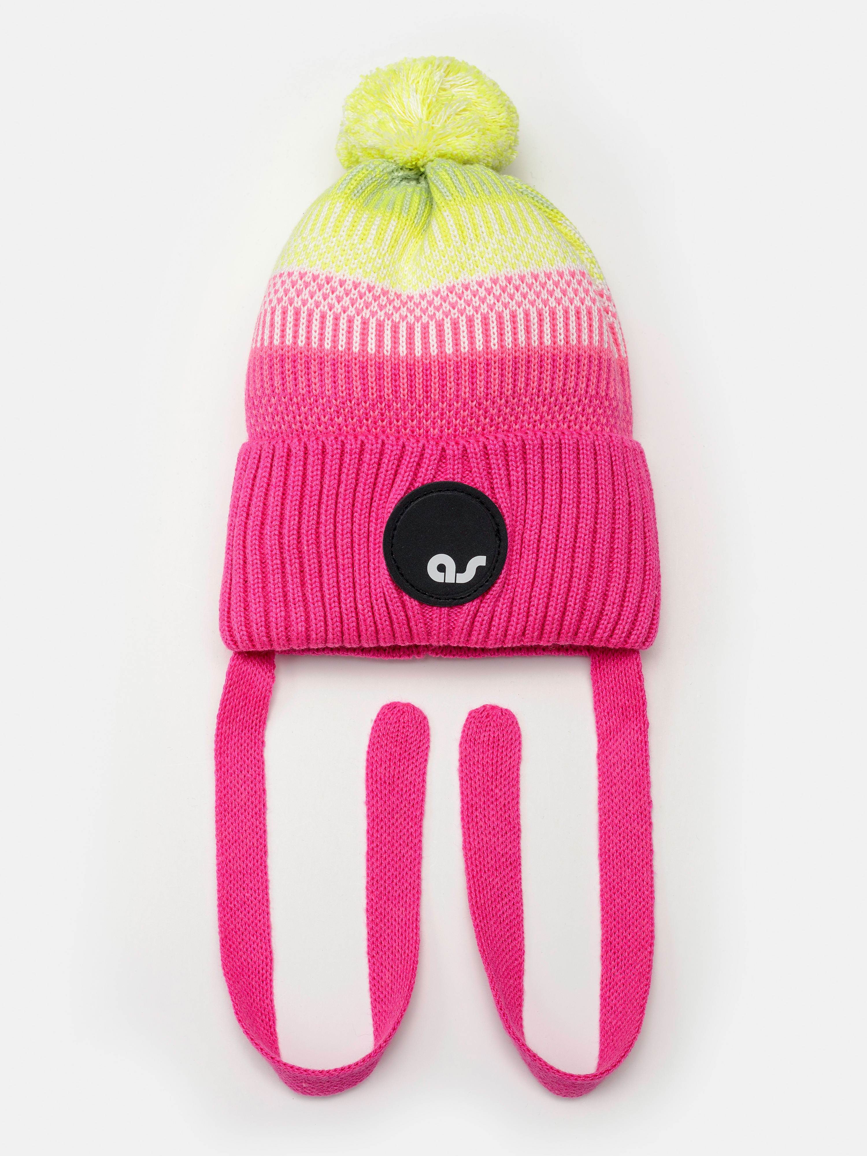 Шапка Artel 01532-22_розовый неон/св.мятный - фото 1
