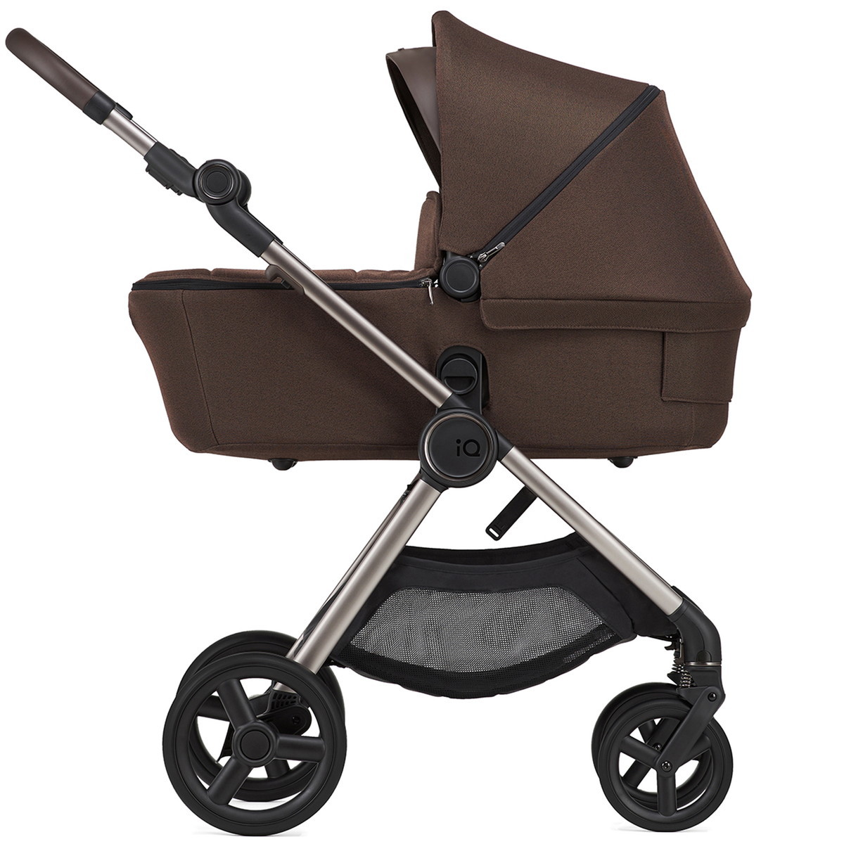 Коляска 2в1 Anex IQ Premium коричневый - фото 1