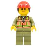 Фигурка LEGO Train Worker