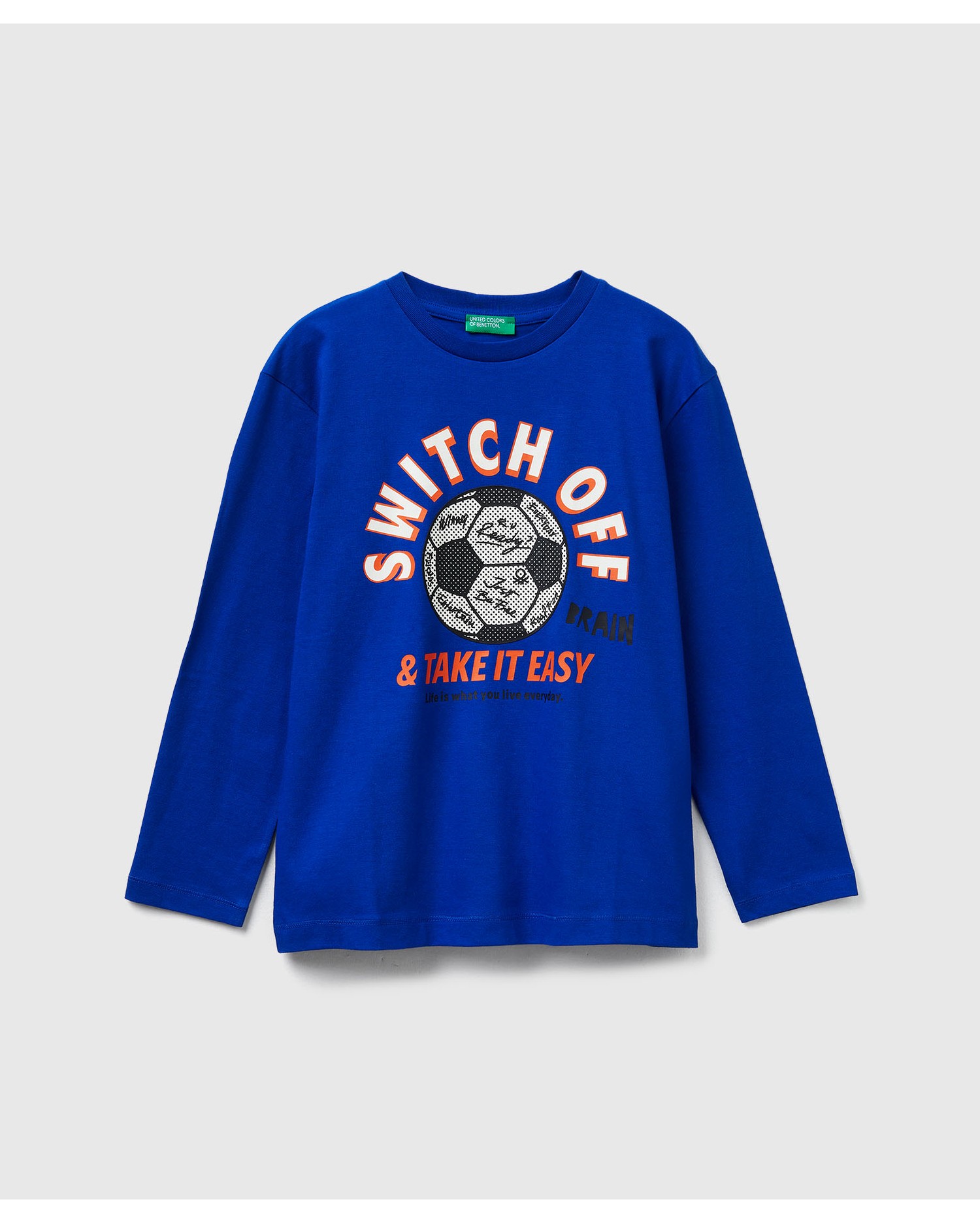 Лонгслив United Colors of Benetton 25A_3I1XC10QR_19R - фото 1