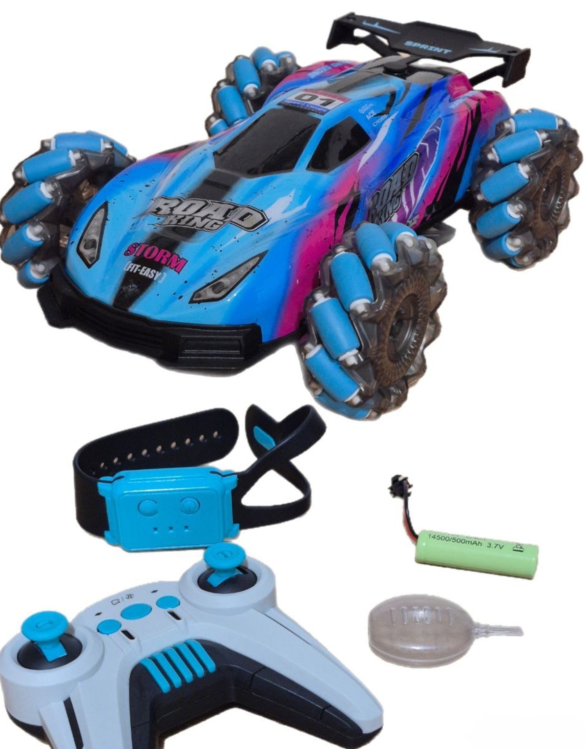 Автомобиль РУ BalaToys Трюковая Дрифт 360 - фото 12