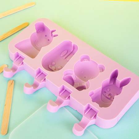 Силиконовая форма CINLANKIDS для мороженого