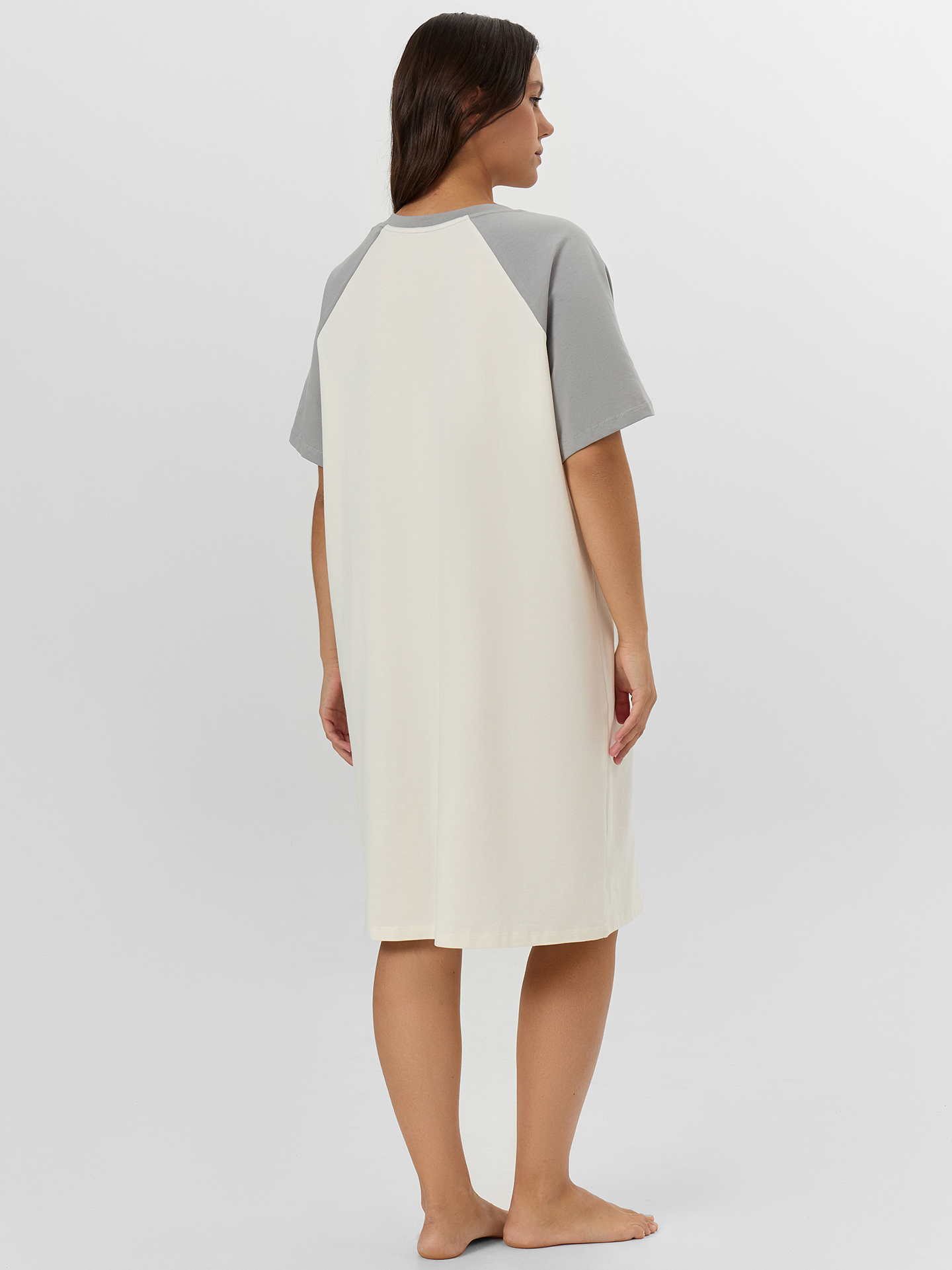 Сорочка ночная Mark Formelle (Марк Формэль) 572385/молочный +печать3 - фото 2