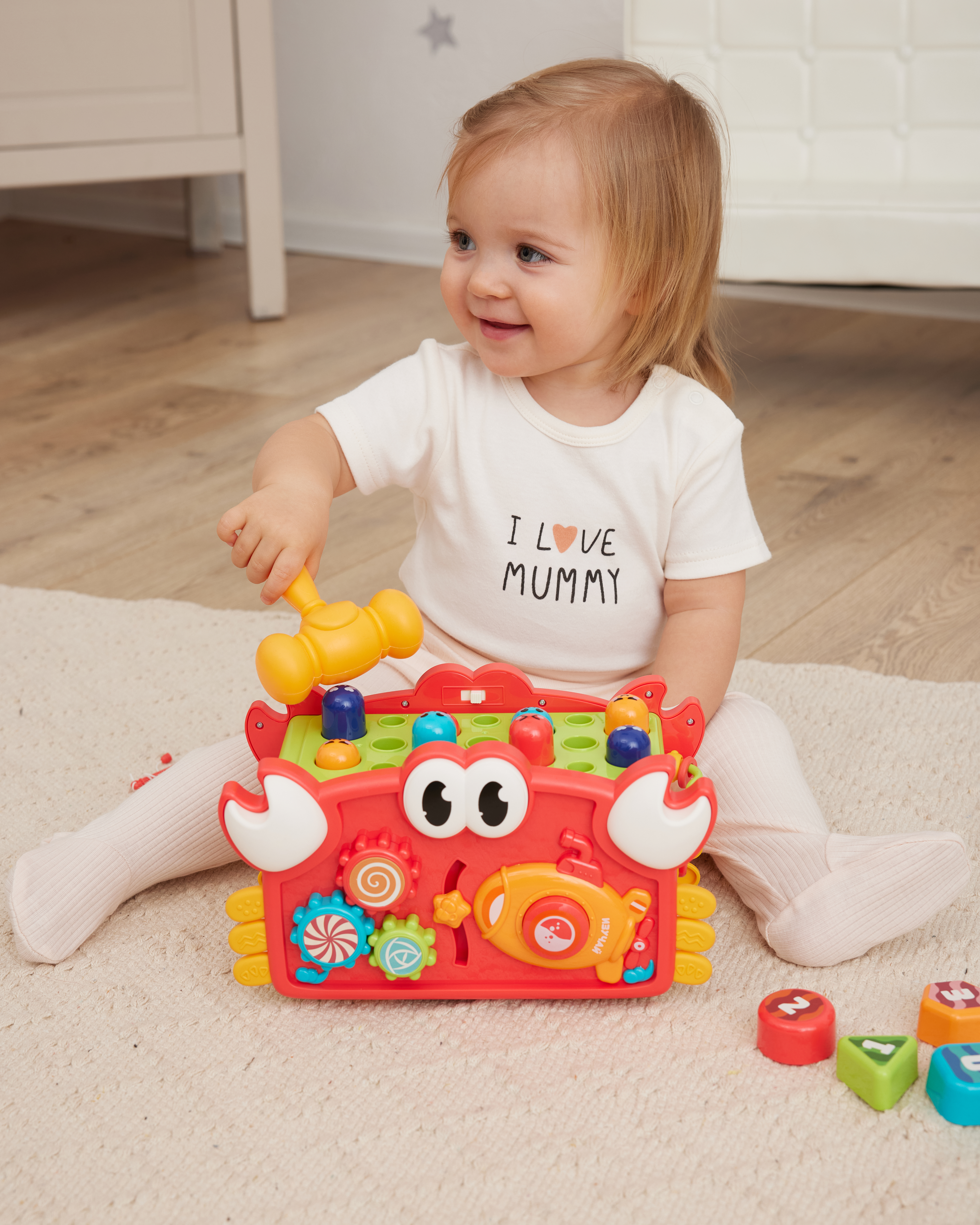 Игрушка BabyGo сортер Крабик - фото 5