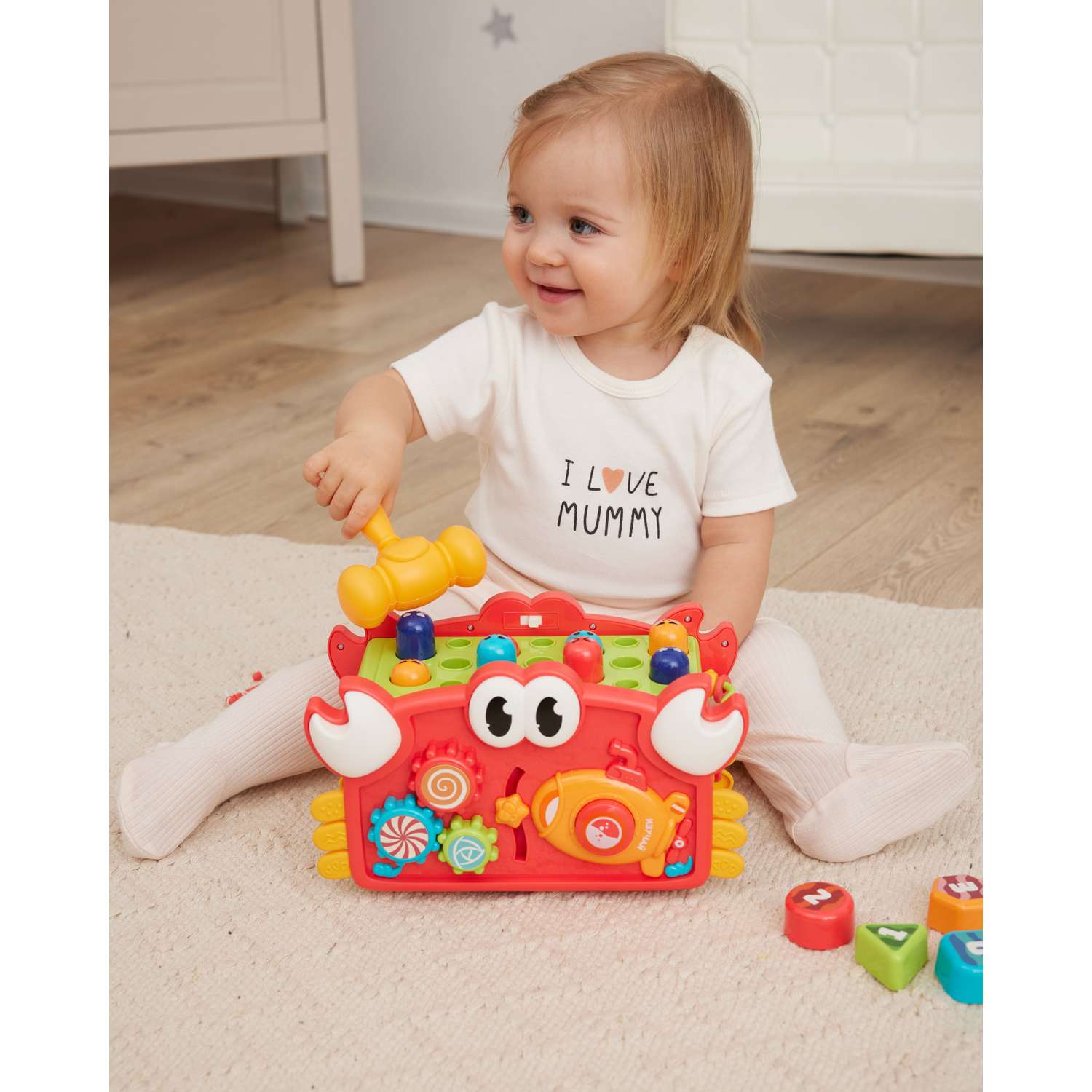 Игрушка BabyGo сортер Крабик - фото 5