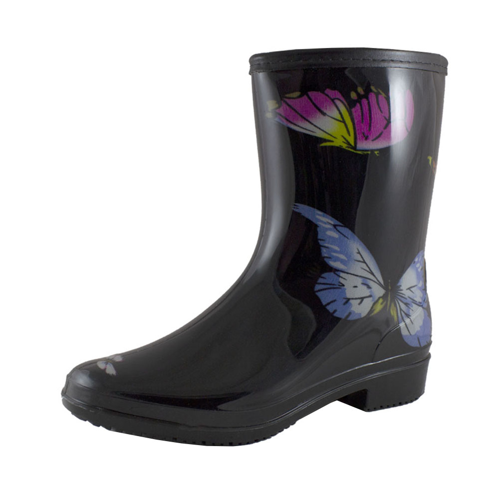 Сапоги Europen 18505/122#01-SV EUROPEN Сапоги резиновые женские,черный - фото 1