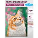Алмазная мозаика Cristyle Рыжий кот