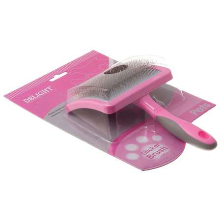 Пуходерка для кошек и собак DeLIGHT Rose мягкий корд большая 36821LR